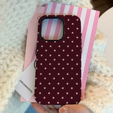 Vintage Dots iPhone Case