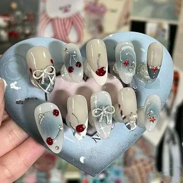 CherryBow Press-On Nails 10-Piece Set