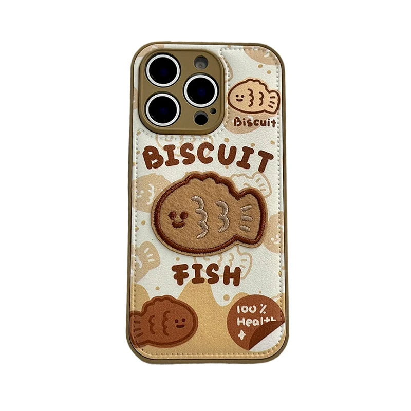 Snuggle Fins Cookie - iPhone Case