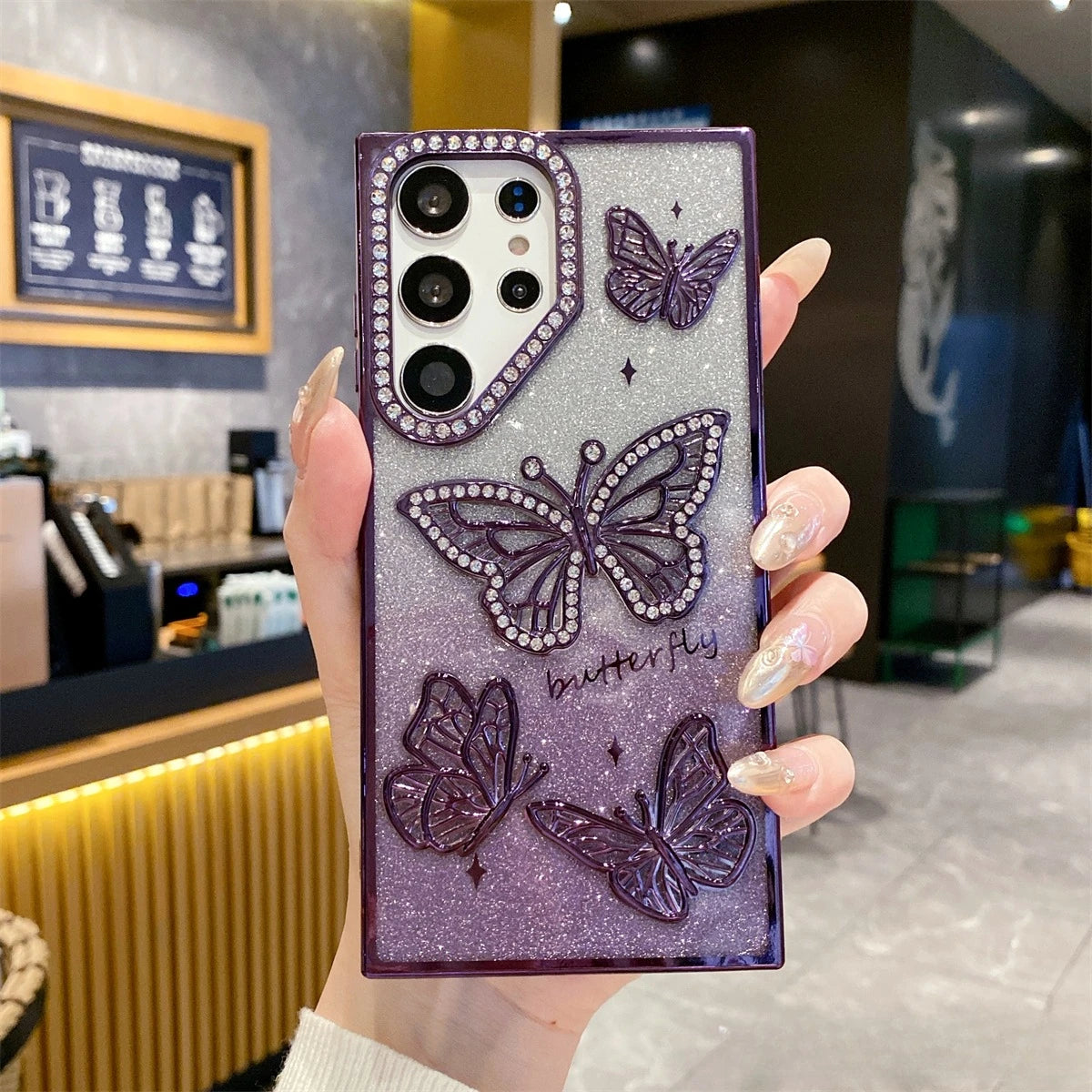 Butterfly Gradient Dream - Samsung Case