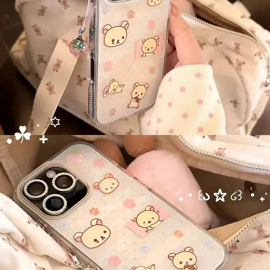 Berry Bear Bliss - iPhone Case