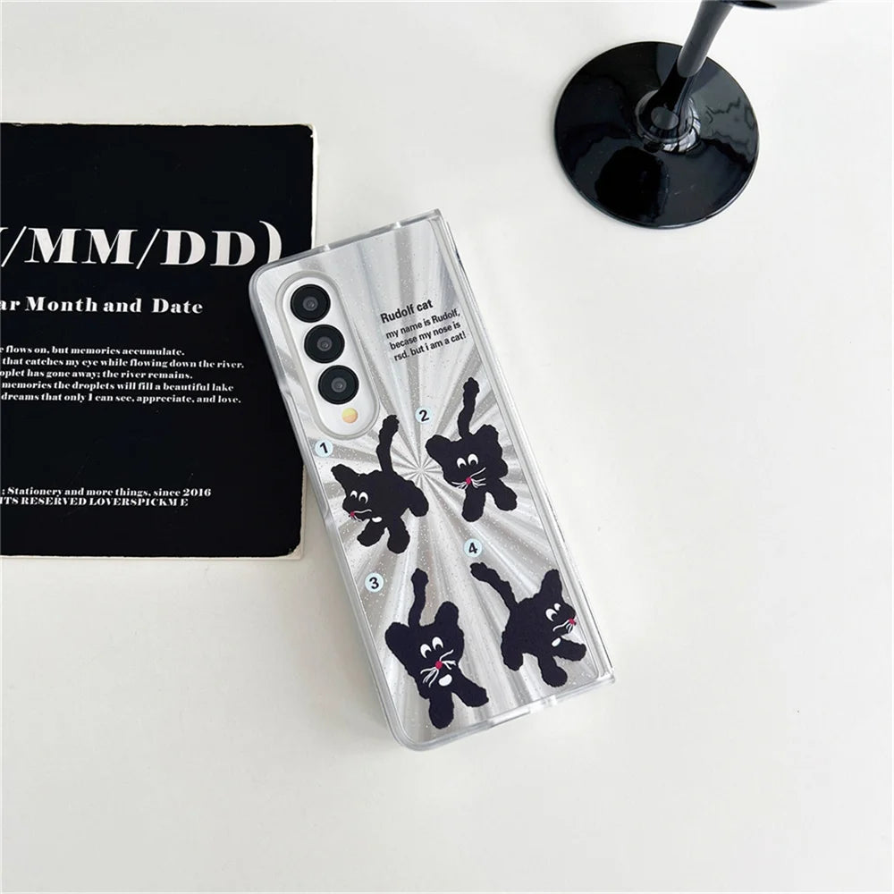 Cosmic Kitty Z Fold Case