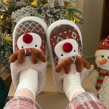 Reindeer Party Slippers