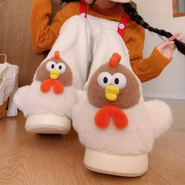 Rooster – Plush Indoor Slippers