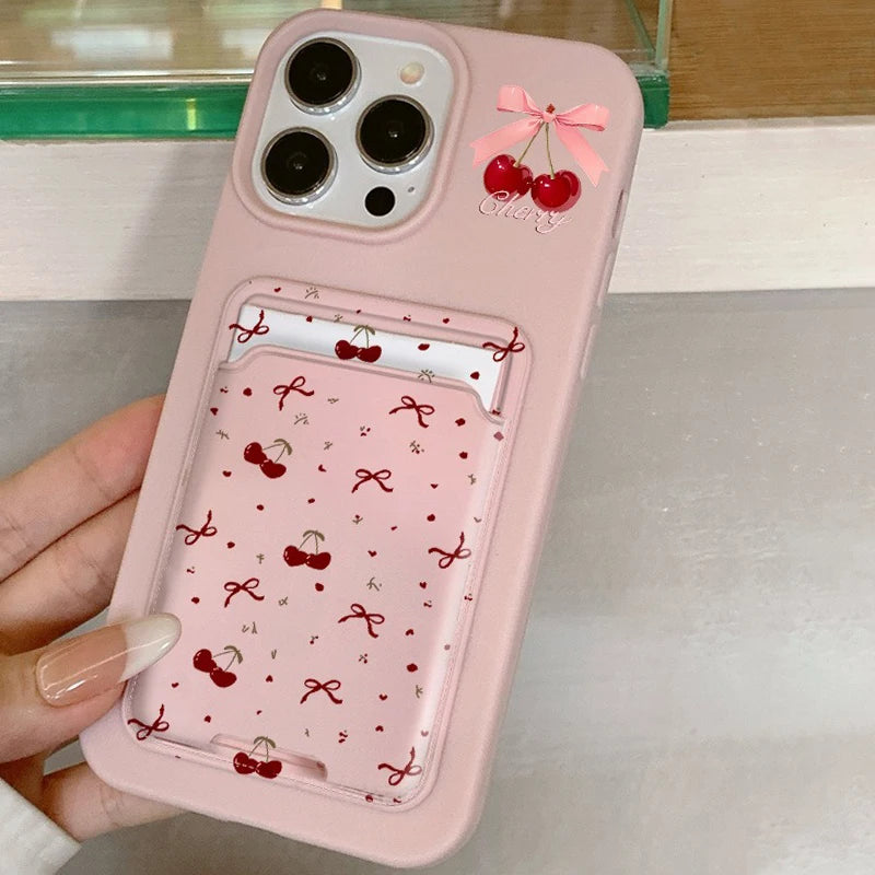Cherry Pocket - iPhone case
