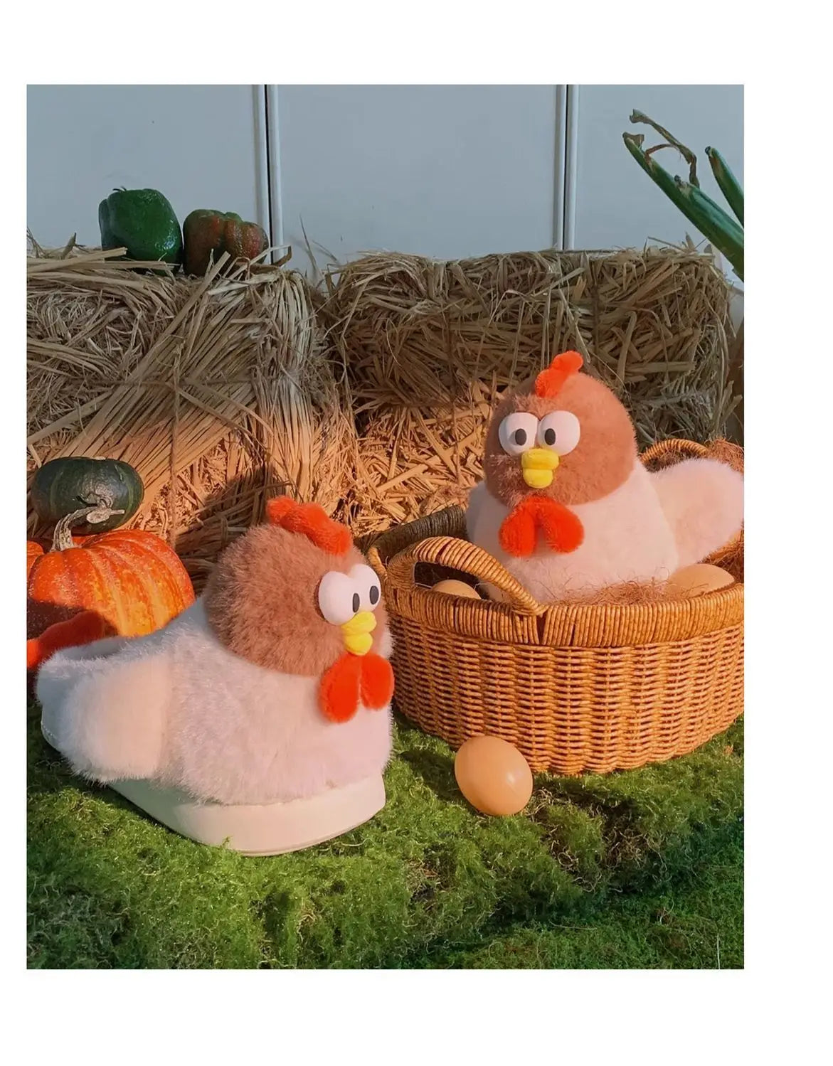 Rooster – Plush Indoor Slippers