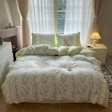 LaceRomance French Bedding Set 3-Piece