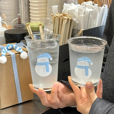 ☃️ Frostie Cup – Kawaii Christmas Glass