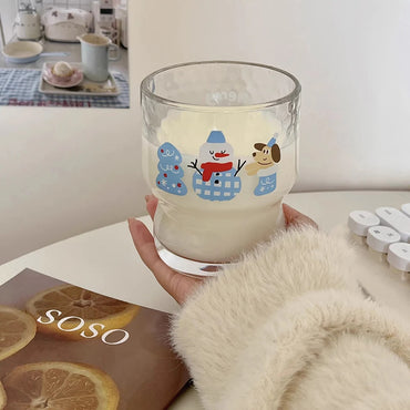 JollyPals Cup – Kawaii Christmas Glass