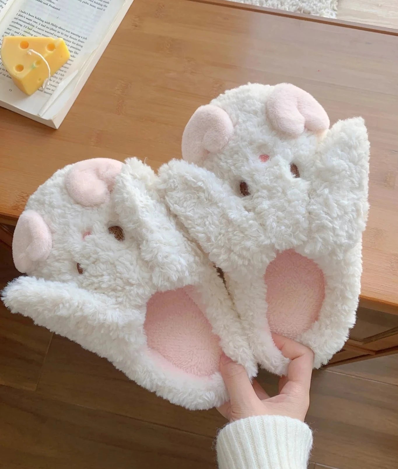 Bunny Heart Slippers