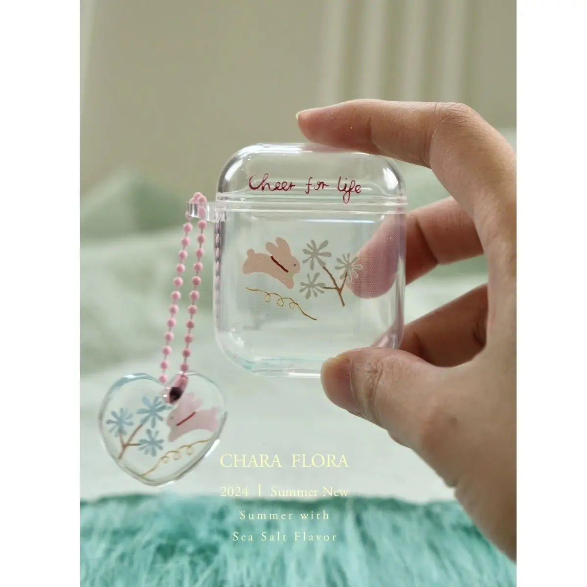 BunnyPod AirPods Case with Pendant