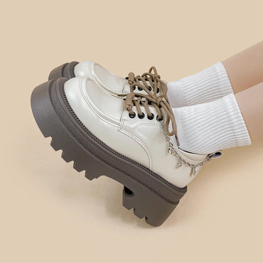 Sugarsteps – Charm Platform Loafers