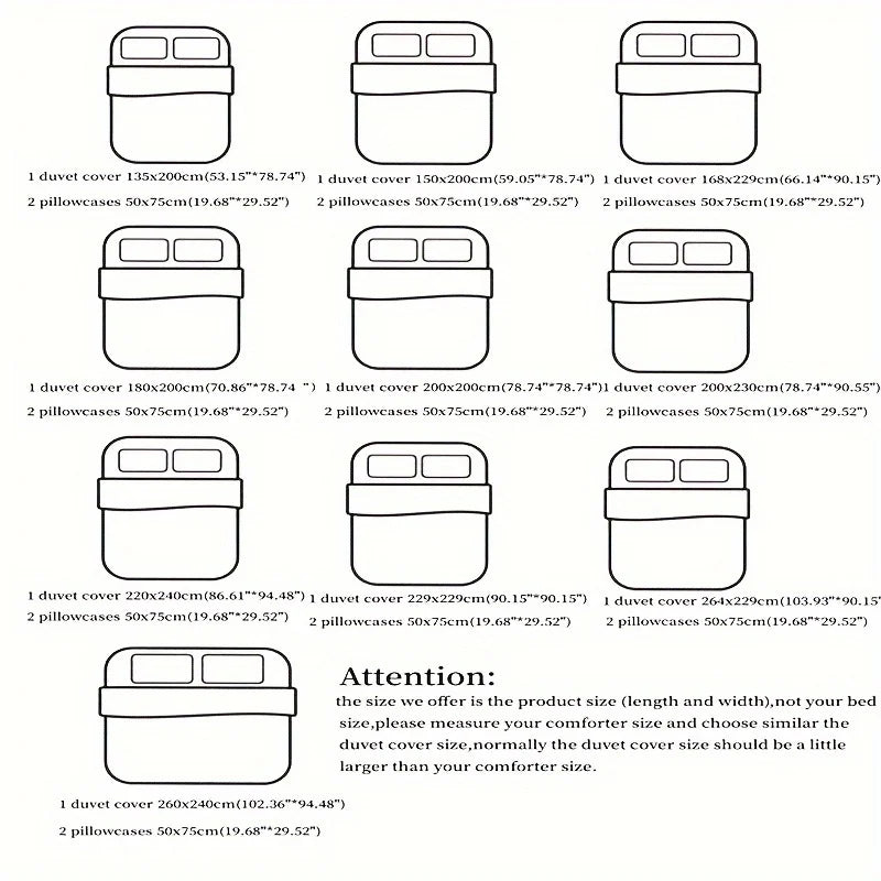 Cloud Ruffle – 3-Piece Duvet Cover Set (Ivory White)