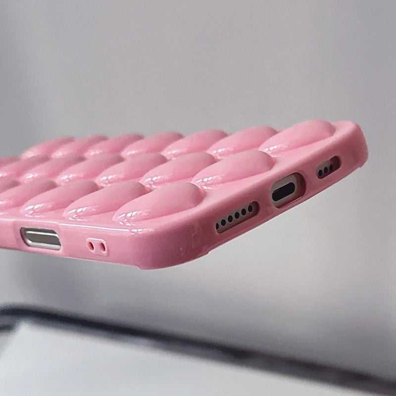 BubbleHeart Bliss - iPhone Case