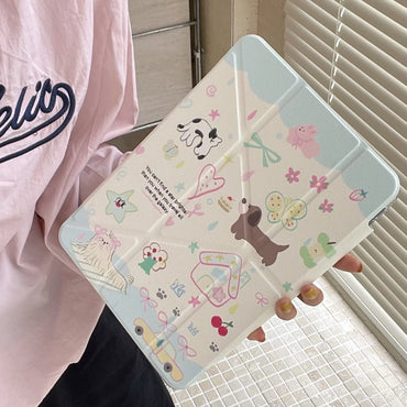 Puppy Parade - iPad Case