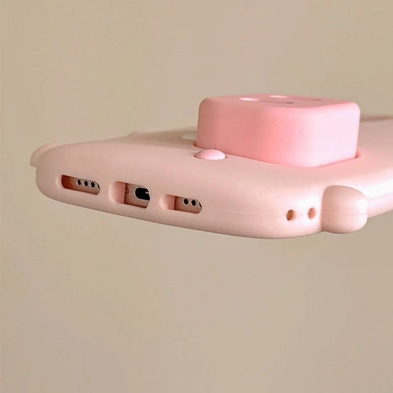 Piggy Pop Stand - iPhone Case