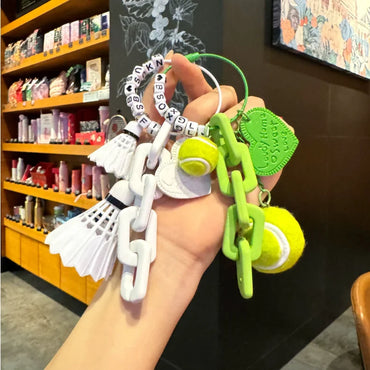 SportSweet Macaron Sports Keychain