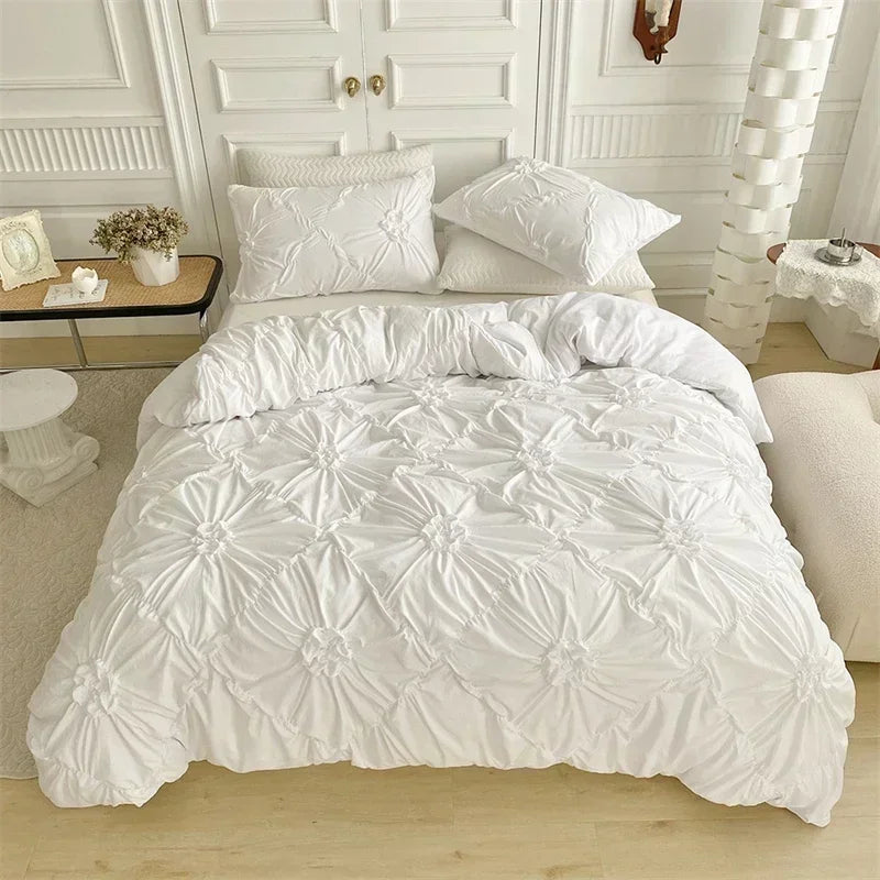 Petal Puff – Quilted Duvet Set