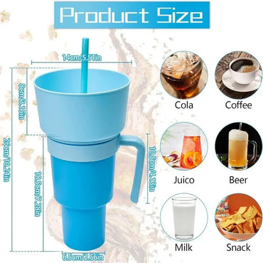 SipSnack – 2 in 1 Snack & Drink Cup