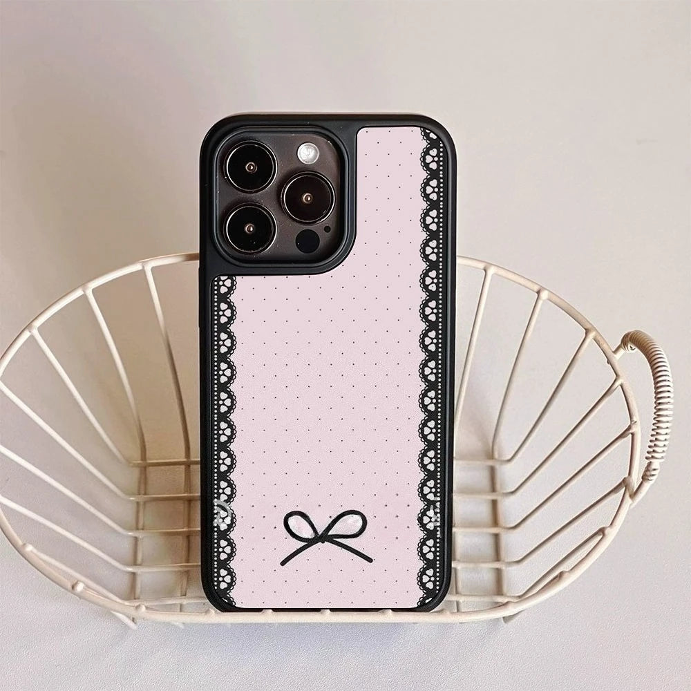 Dotted Elegance iPhone Case