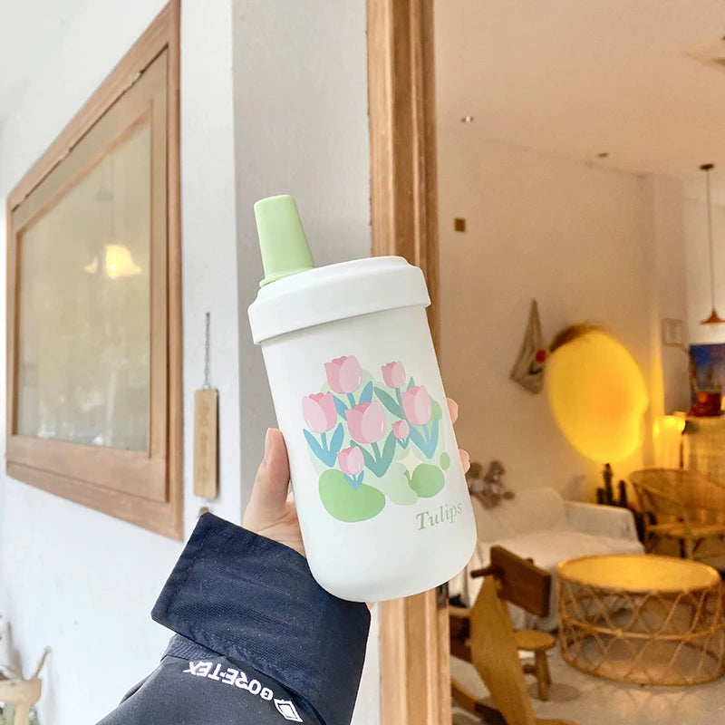 TulipTherm Kawaii Thermal Bottle 460ml