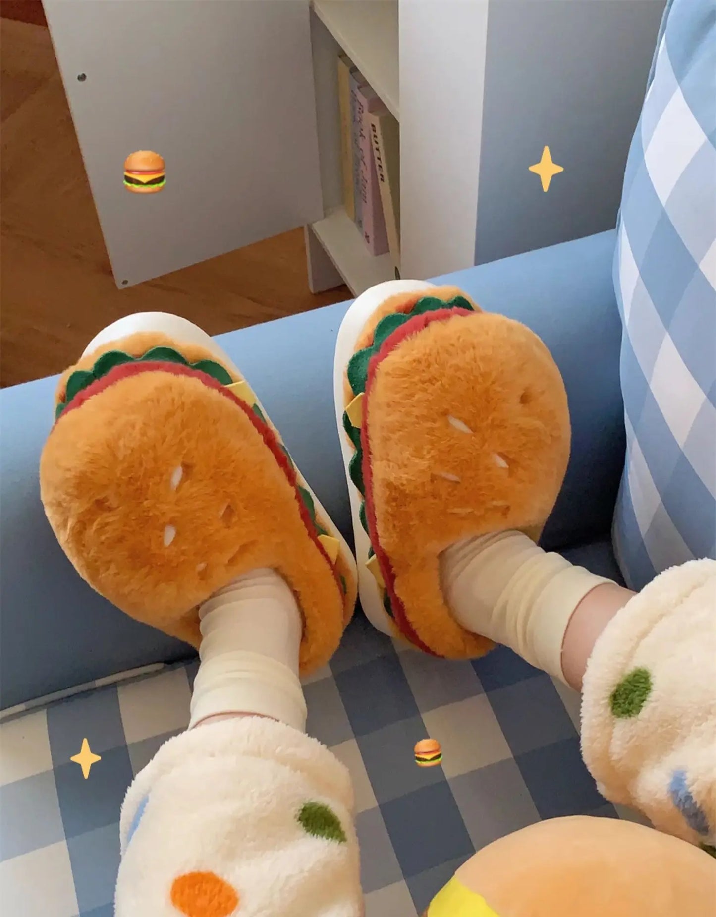 Eat Burger - Slippers