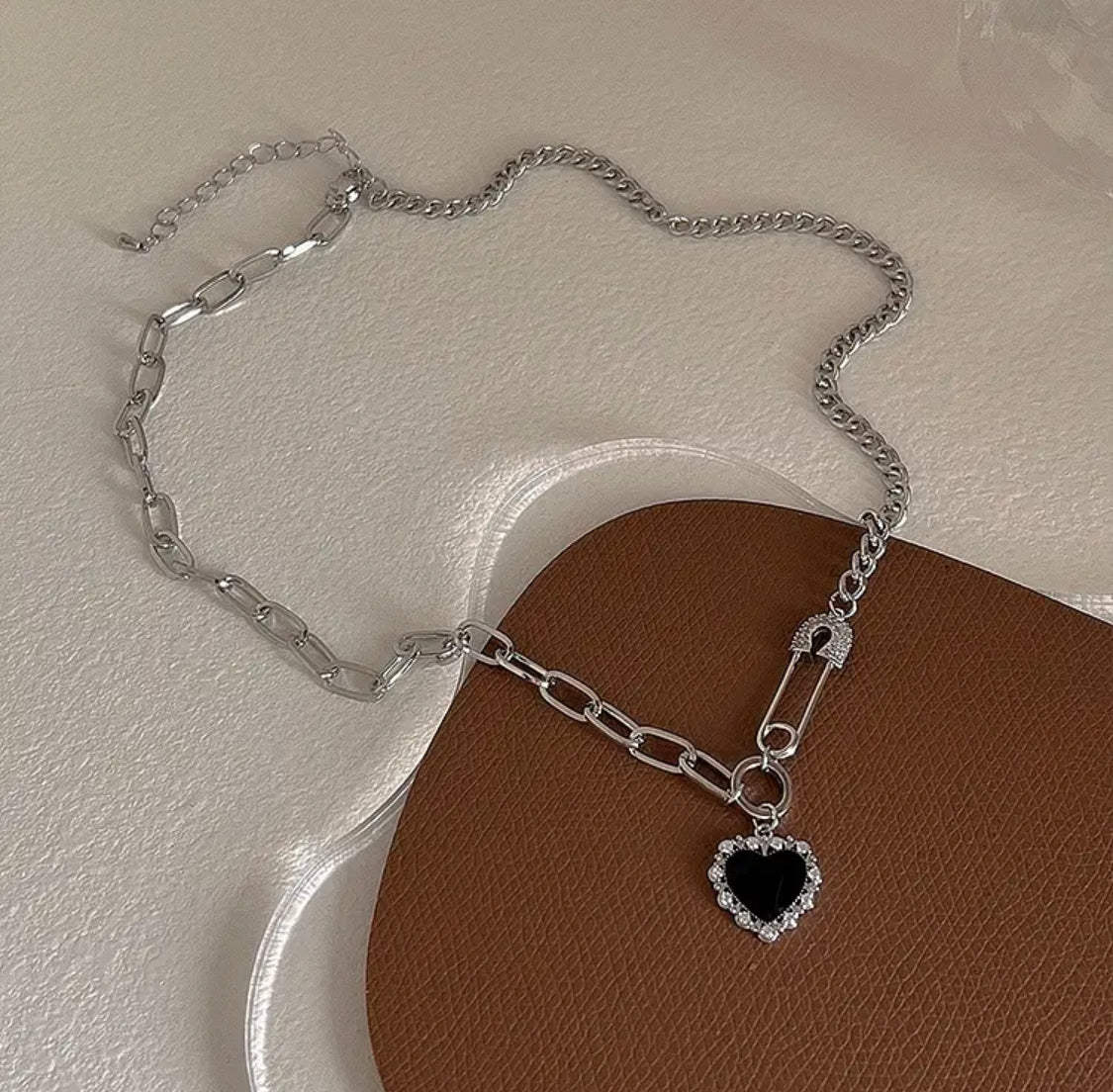 Midnight Heart - Necklace