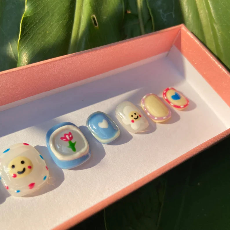 Cartoon - Press On Nails