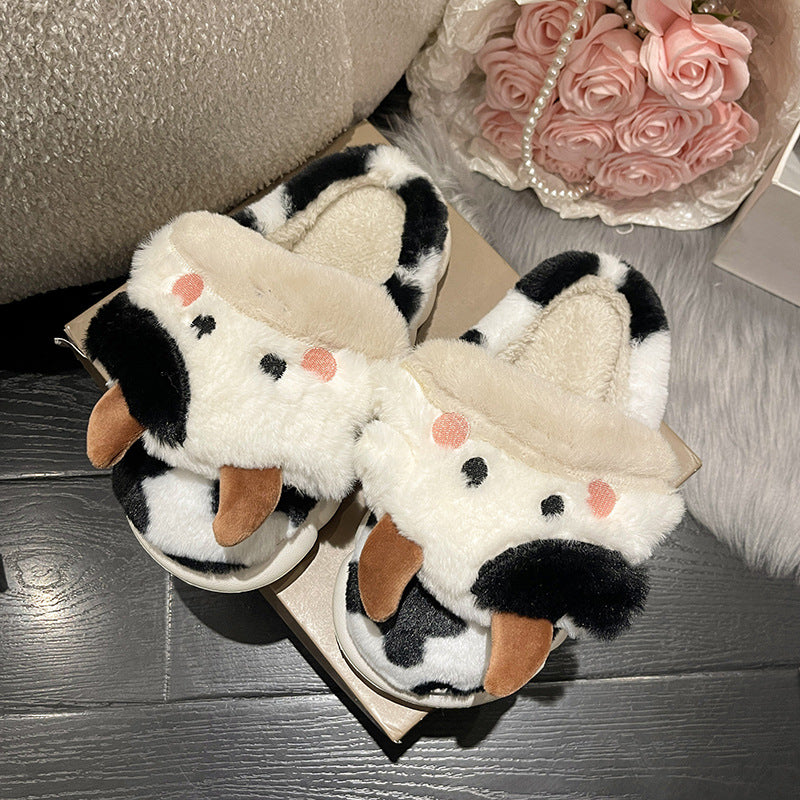 Brownie - Cow Slippers