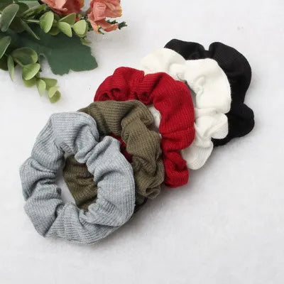 PlaidPack Hair Scrunchies Set 5-Piece