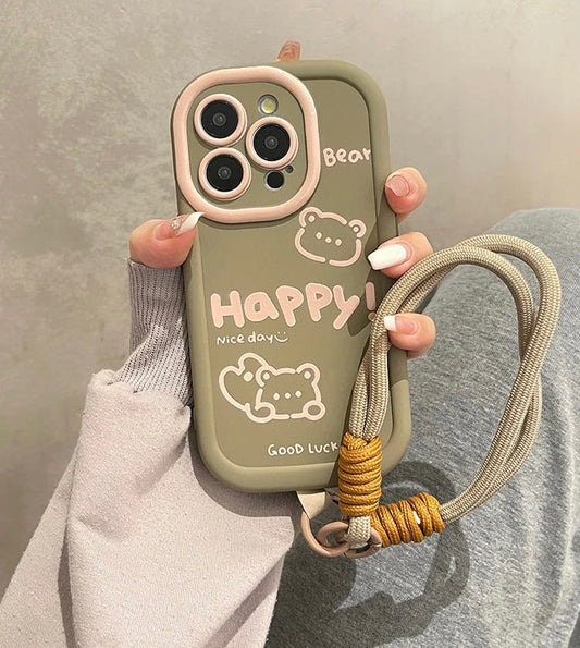 Happy Bear - Phone Case