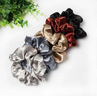 PlaidPack Hair Scrunchies Set 5-Piece