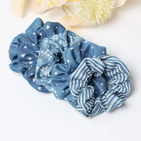 PlaidPack Hair Scrunchies Set 5-Piece