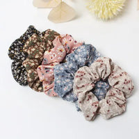PlaidPack Hair Scrunchies Set 5-Piece