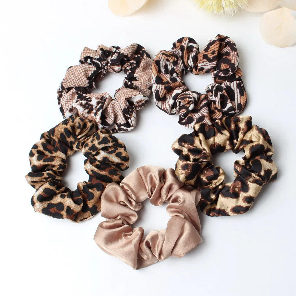 PlaidPack Hair Scrunchies Set 5-Piece