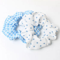 PlaidPack Hair Scrunchies Set 5-Piece