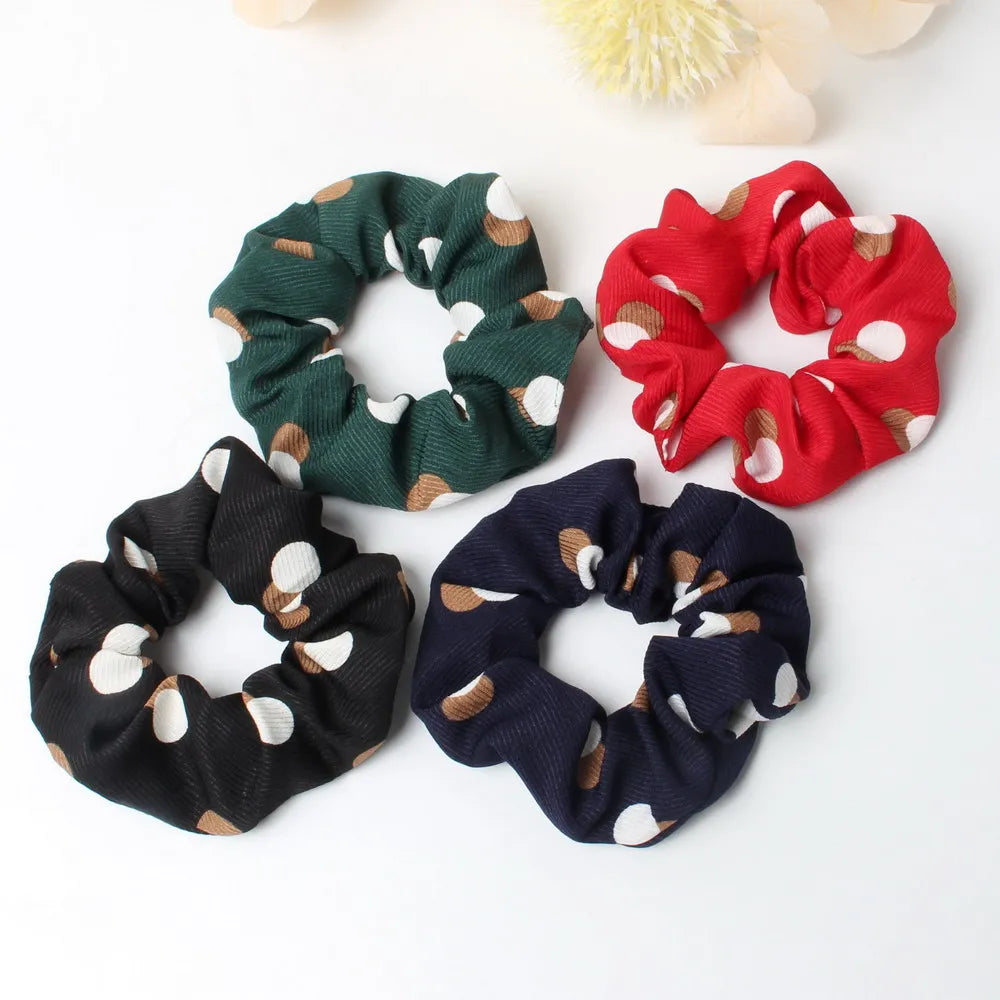 PlaidPack Hair Scrunchies Set 5-Piece