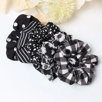 PlaidPack Hair Scrunchies Set 5-Piece