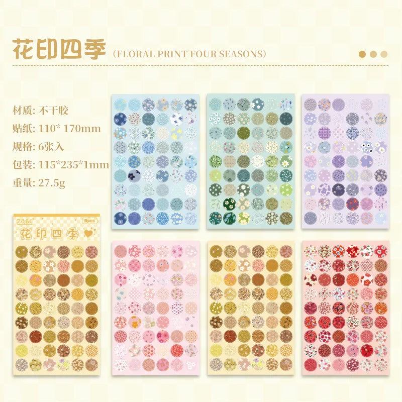 Bloom Bliss- Sticker pack