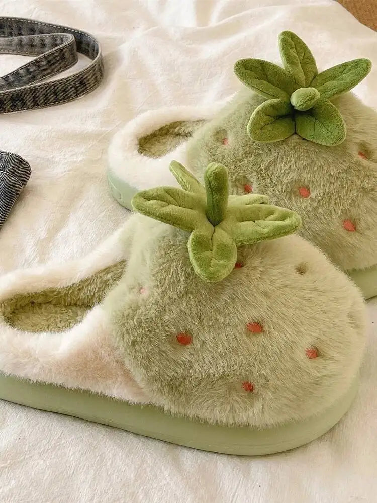 Strawberry Cloud Slippers