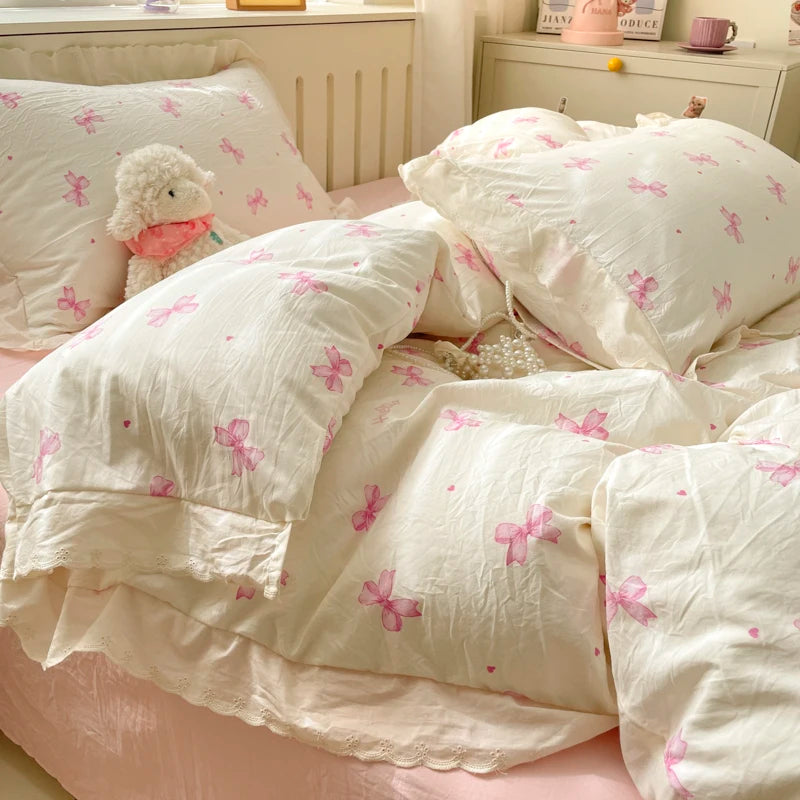 Dreamy Lace Duvet Cover