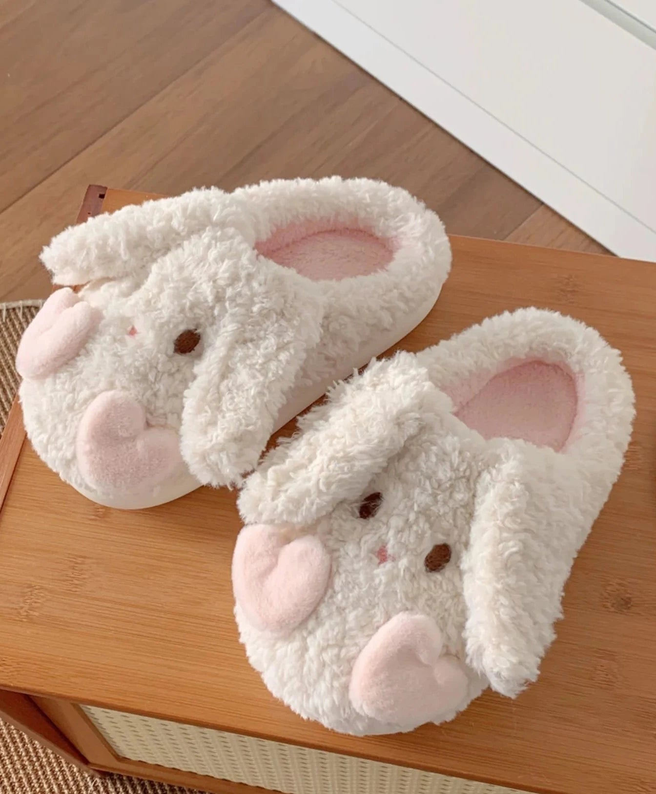 Bunny Heart Slippers