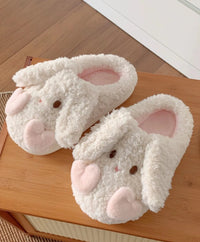 Bunny Heart Slippers