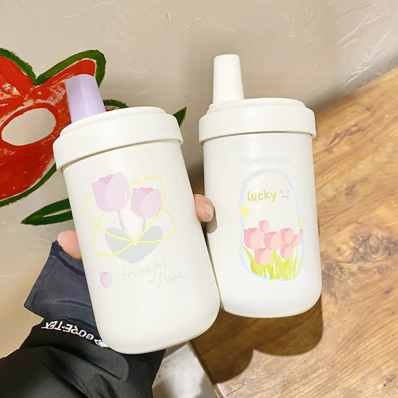 TulipTherm Kawaii Thermal Bottle 460ml