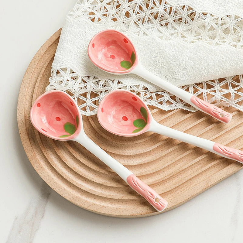 Berry Bliss Ceramic Spoon