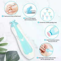 TinyTrim Electric Baby Nail Trimmer