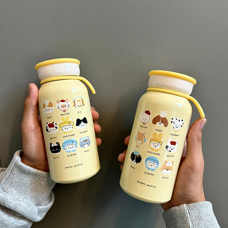 PurrFect Kawaii Cat Coffee Tumbler 400ml