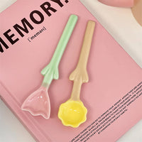 BloomSpoon Kawaii Tulip Ceramic Spoon