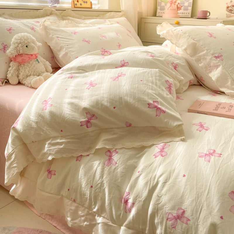 Dreamy Lace Duvet Cover
