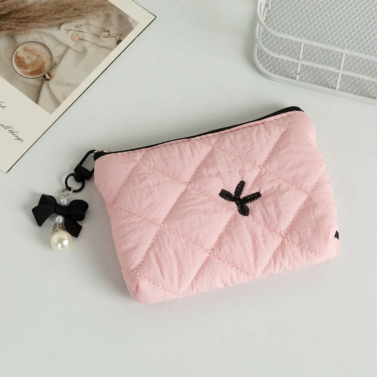Quilted Charm Pouch